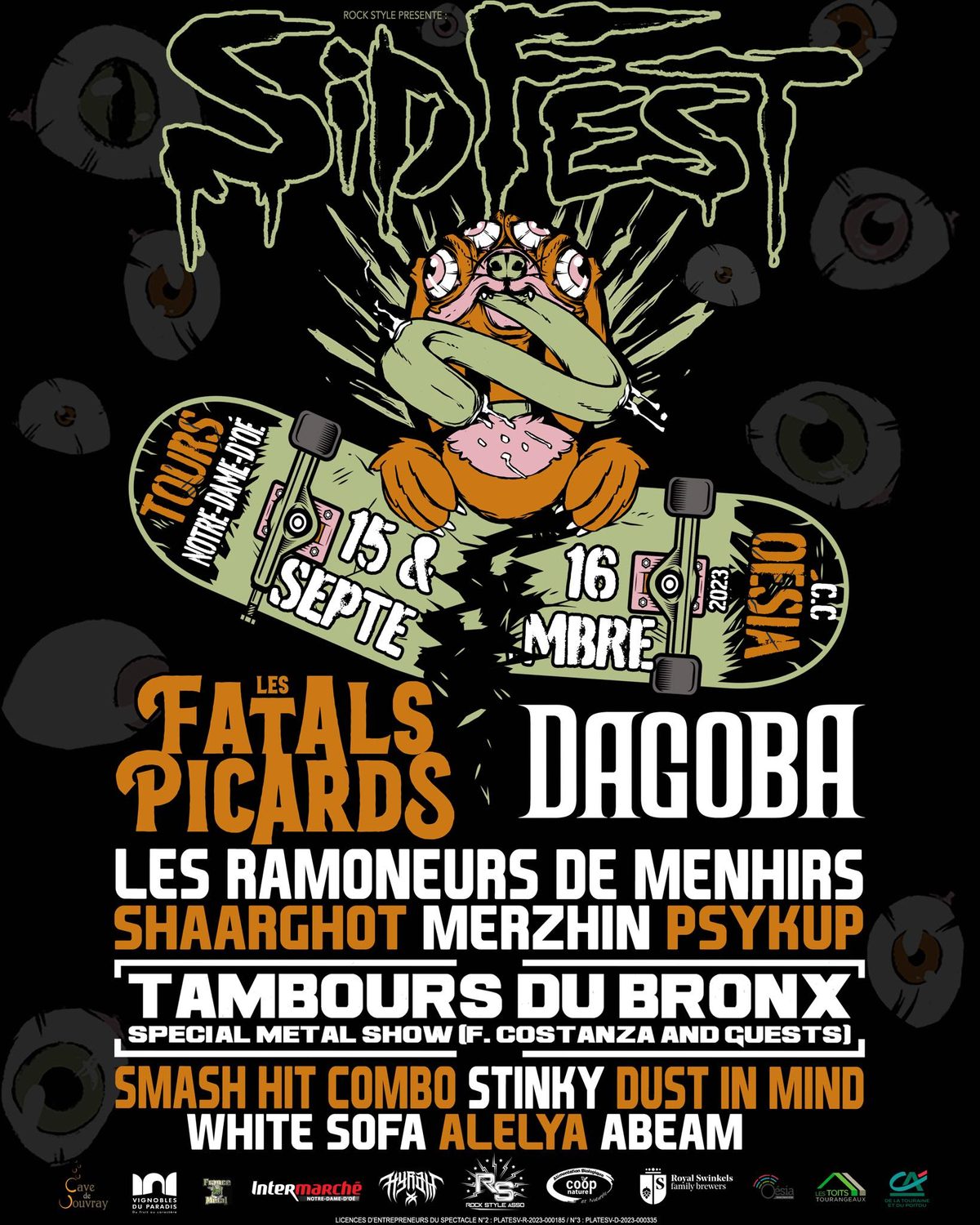 Affiche du SidFest 2023