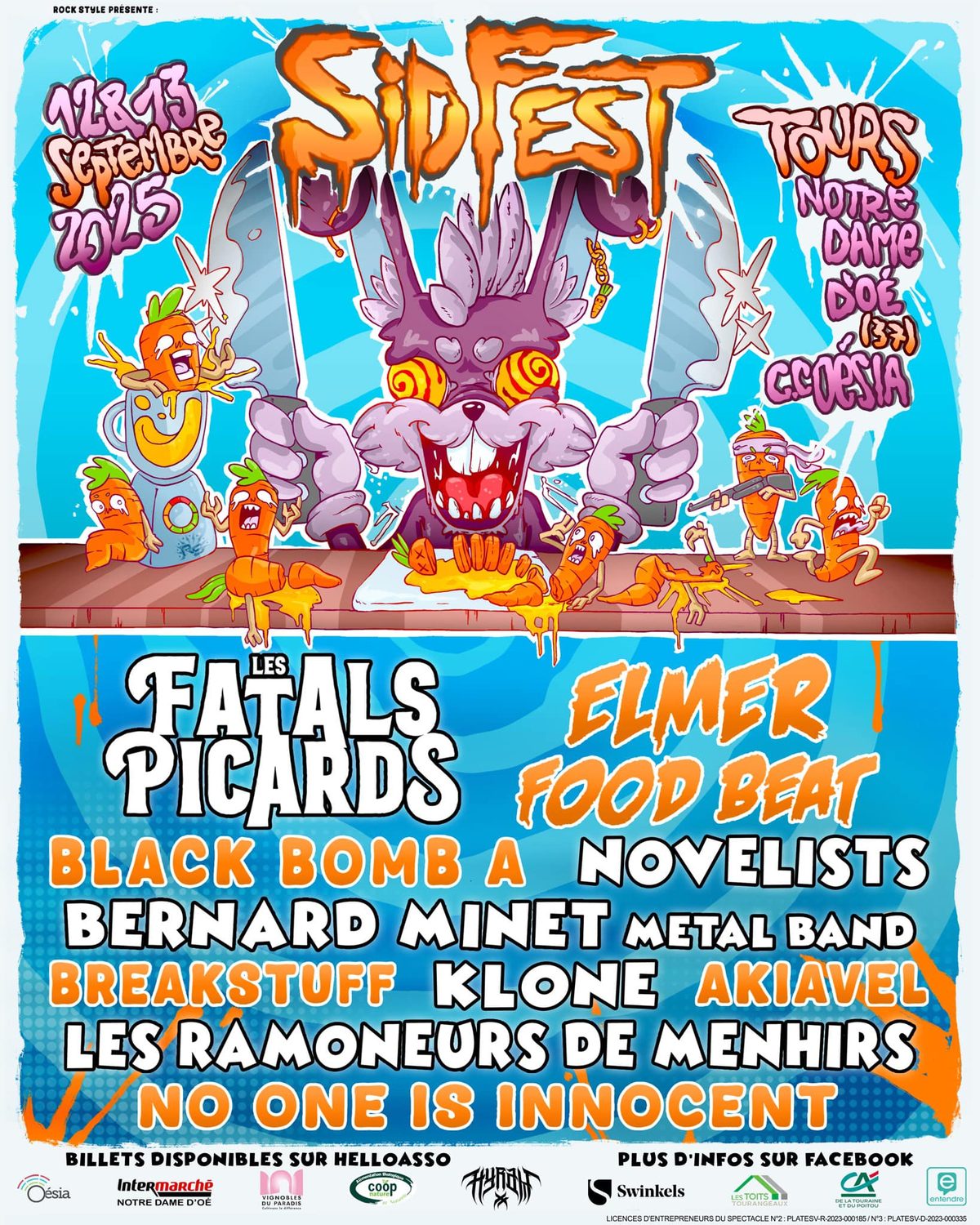 Affiche du SidFest 2025