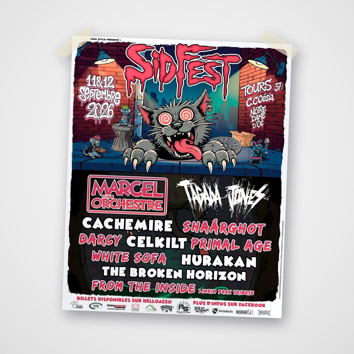 Affiche officielle SidFest 2026 (A2)