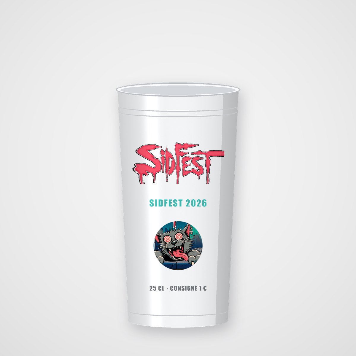 Gobelet réutilisable SidFest 2026